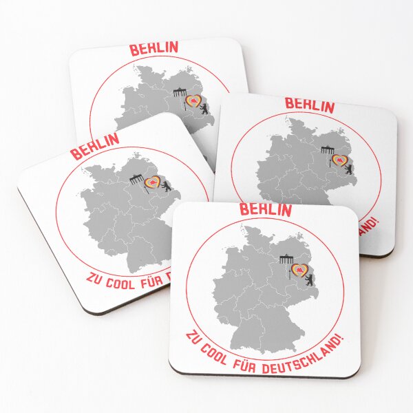 Item preview, Berlin:too cool for Germany! designed and sold by Punkt-t.