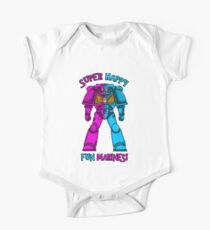 SUPER FUN MARINES. Baby Body Kurzarm