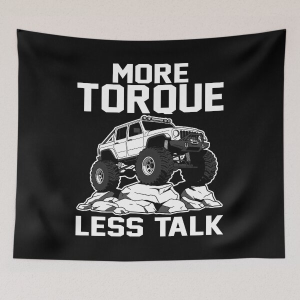 Item preview, MORE TORQUE, LESS TALK - OFF ROAD GIFT designed and sold by KEF Custom.