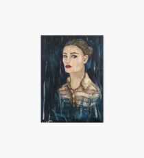 Blue Art Board Print