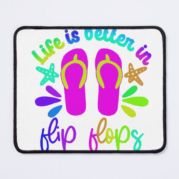 Item preview, Life is better in flip flops designed and sold by Art-by-Nessa.