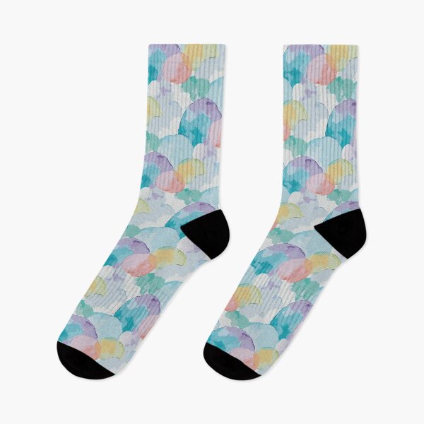 Item preview, Watercolour Ephemeral Scales of Dawn designed and sold by 89BLACK.