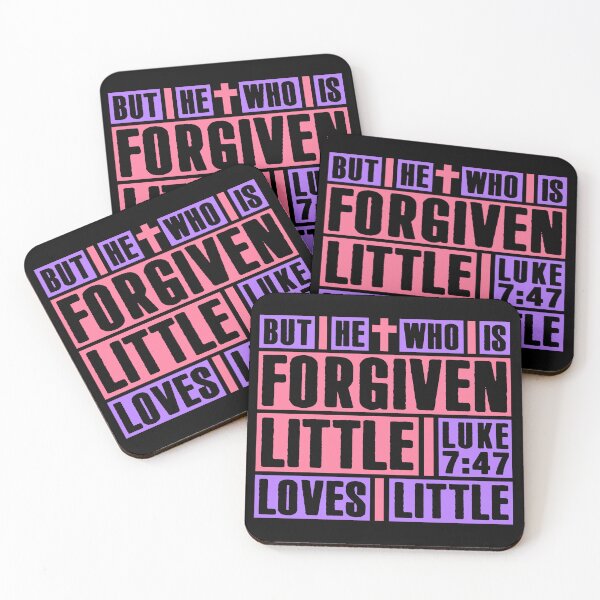 Item preview, Luke 7:47 But He Who Is Forgiven Little Loves Little designed and sold by plushism.