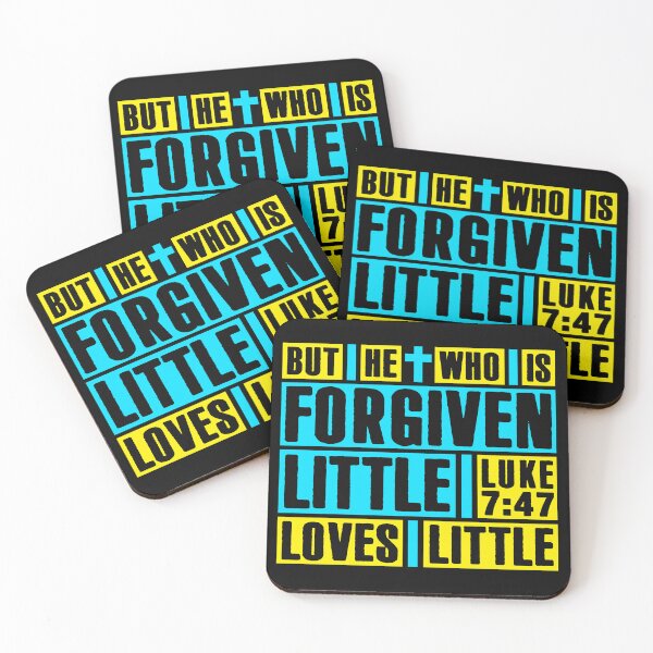 Item preview, Luke 7:47 But He Who Is Forgiven Little Loves Little designed and sold by plushism.