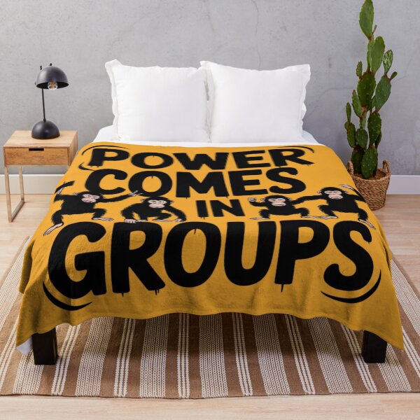 Item preview, Banksy Apes - Power comes in groups designed and sold by 123ks.
