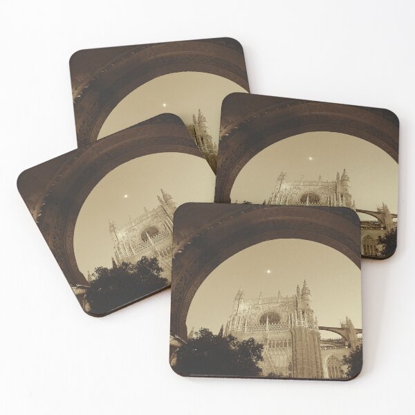 Item preview, Seville Cathedral through arch, sepia designed and sold by paulboizot.