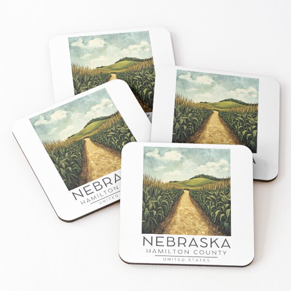 Item preview, A Vintage Poster of Hamilton County - Nebraska - US  designed and sold by GoodOldVintage.