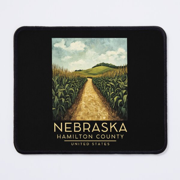 Item preview, A Vintage Poster of Hamilton County - Nebraska - US designed and sold by GoodOldVintage.