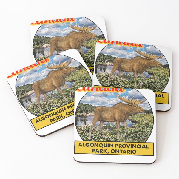 Item preview, Algonquin Provincial Park Ontario Vintage Travel Decal designed and sold by Spyshirt.