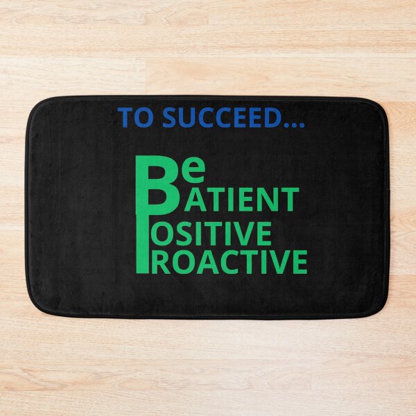 Item preview, Keys to Success: Patience, Positivity & Action designed and sold by ayman121.