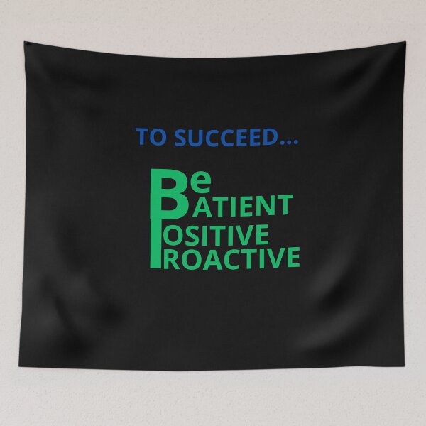 Item preview, Keys to Success: Patience, Positivity & Action designed and sold by ayman121.