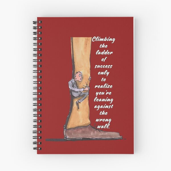 Item preview, Misplaced Ambition: Climbing the Wrong Path designed and sold by PrintableHaven.