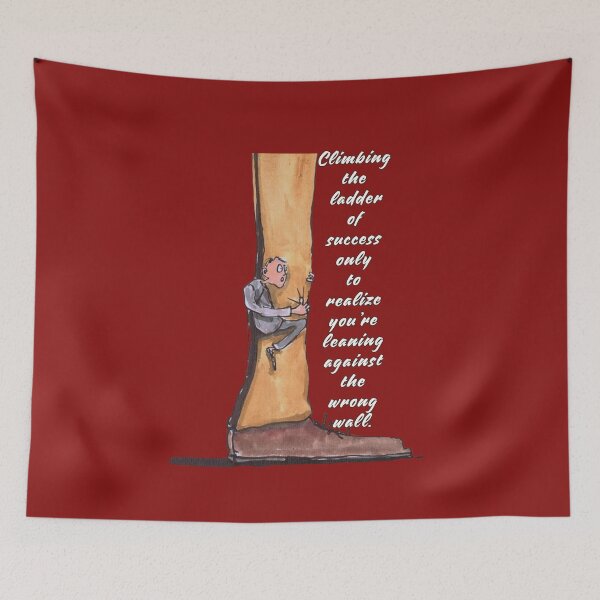 Item preview, Misplaced Ambition: Climbing the Wrong Path designed and sold by PrintableHaven.