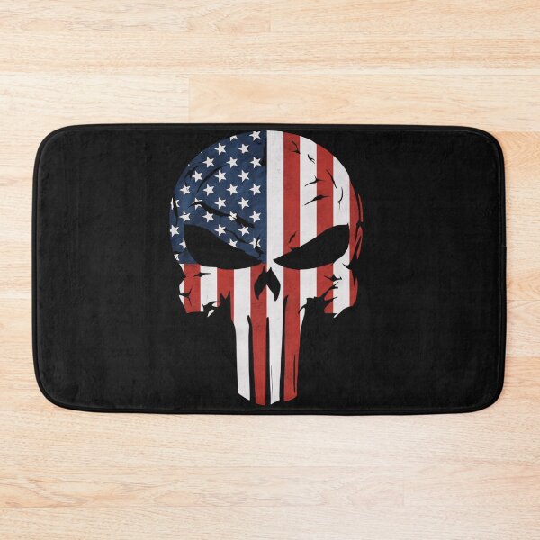 Item preview, USA Skull Flag designed and sold by BugiDesignArt.