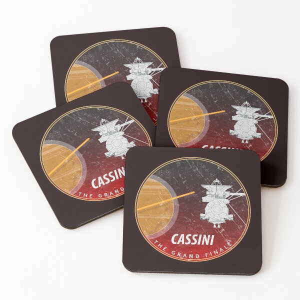 Item preview, Cassini-Huygens Badge: The Grand Finale designed and sold by BGALAXY.