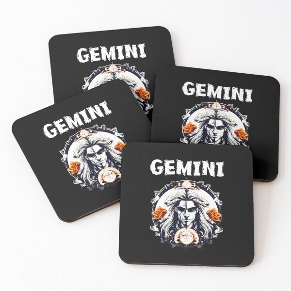Item preview, Gemini Zodiac Art – Dual Personality Rocker Design designed and sold by MystiqSlav.