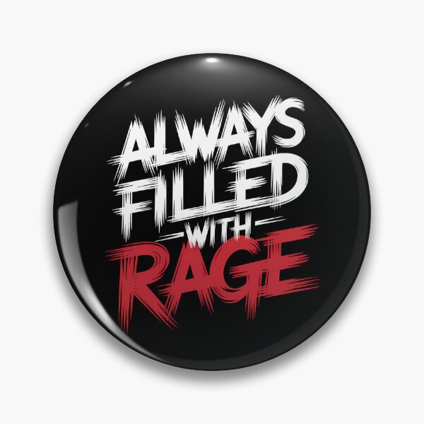 Item preview, Always Filled With Rage - This design is the perfect gift for anyone who embraces their dark aesthetic, loves metal, gaming, or horror, and isn't afraid to express their raw emotions. designed and sold by ZyziowskyArt.