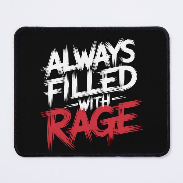 Item preview, Always Filled With Rage - This design is the perfect gift for anyone who embraces their dark aesthetic, loves metal, gaming, or horror, and isn't afraid to express their raw emotions. designed and sold by ZyziowskyArt.
