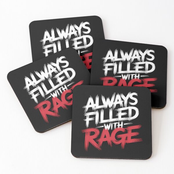 Item preview, Always Filled With Rage - This design is the perfect gift for anyone who embraces their dark aesthetic, loves metal, gaming, or horror, and isn't afraid to express their raw emotions. designed and sold by ZyziowskyArt.