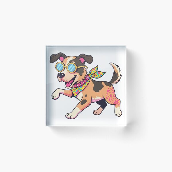 Item preview, Retro Dog | Playful and Vintage-Inspired Graphic designed and sold by Tw1nsAIArt.