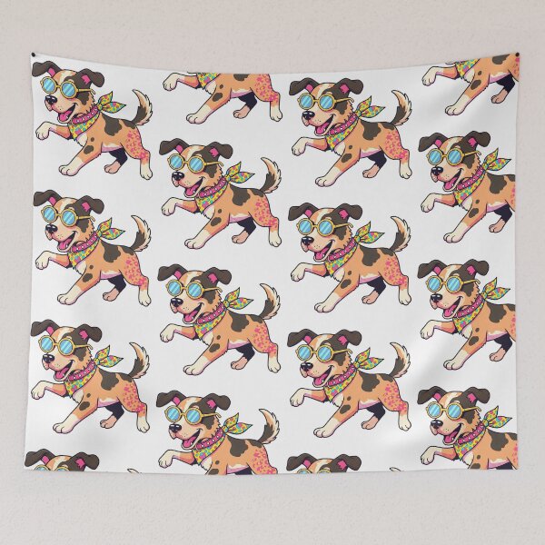 Item preview, Retro Dog | Playful and Vintage-Inspired Graphic designed and sold by Tw1nsAIArt.