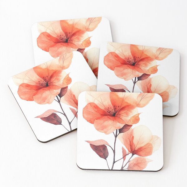 Item preview, Watercolor flower Illustration – Hand-Painted floral Art designed and sold by Moss and Moon Studio.