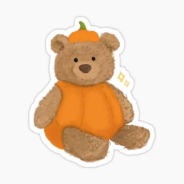 Item preview, Jellycat: Bartholomew Bear in a Pumpkin designed and sold by marie pokorny.