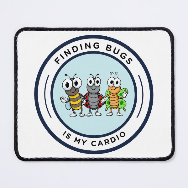 Item preview, Finding bugs is my cardio designed and sold by MaddieMaddox.