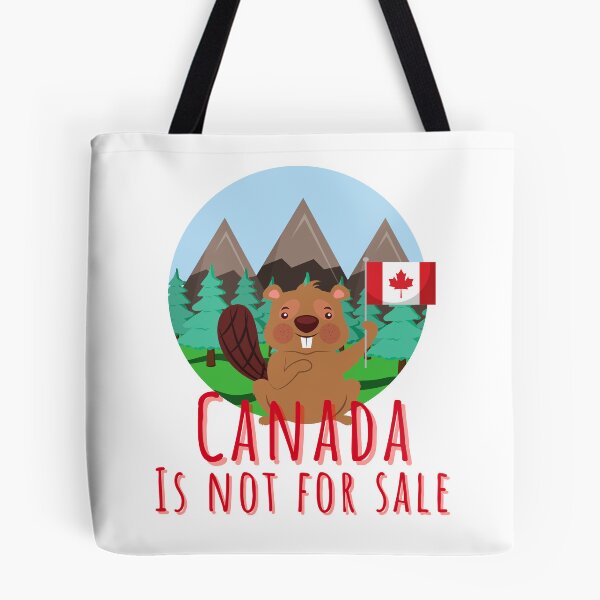 Item preview, Canada Is Not for Sale – Bold Beaver Protest designed and sold by KimRG.
