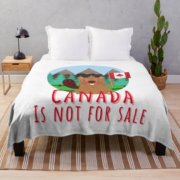 Item preview, Canada Is Not for Sale – Bold Beaver Protest designed and sold by KimRG.