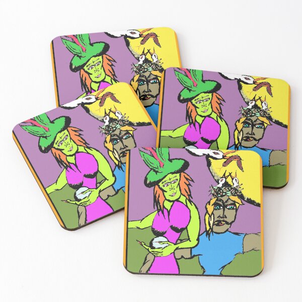 Item preview, quaint folk designed and sold by wormink.
