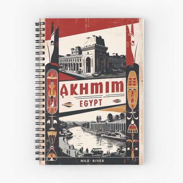 Item preview, Akhmim Egypt Vintage Travel Tourism designed and sold by TravelersGems.