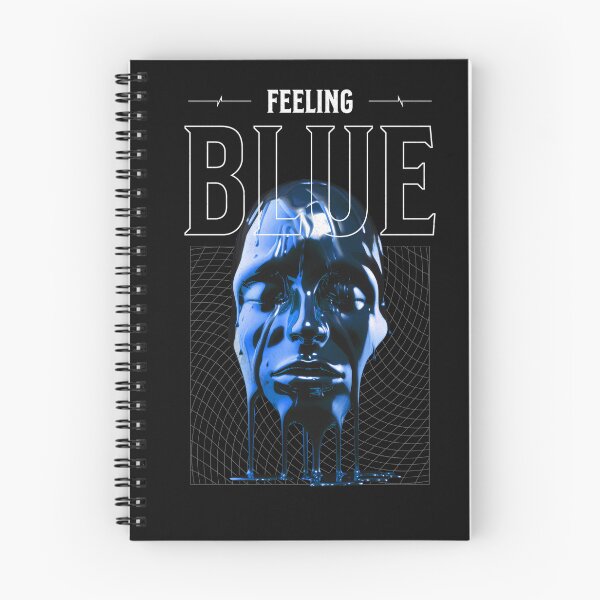 Item preview, Melting Blue Face Art designed and sold by StyleTee11.