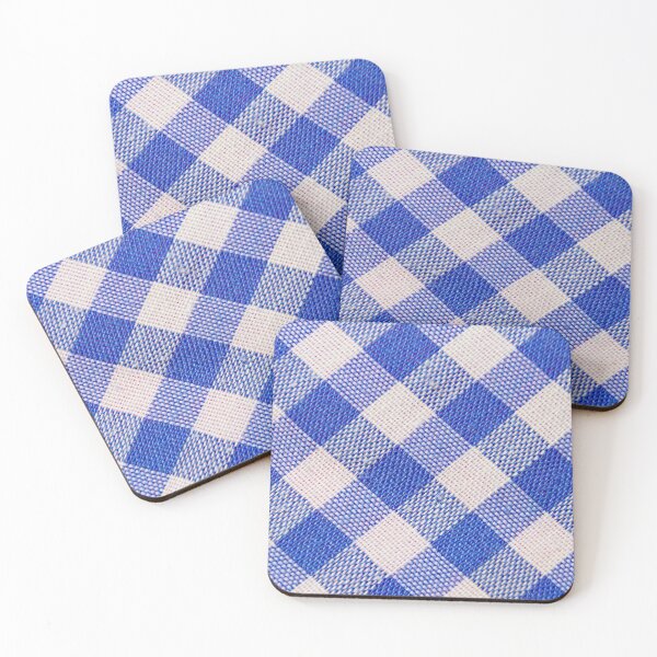 Item preview, Blue and white squares designed and sold by manoloshoping.