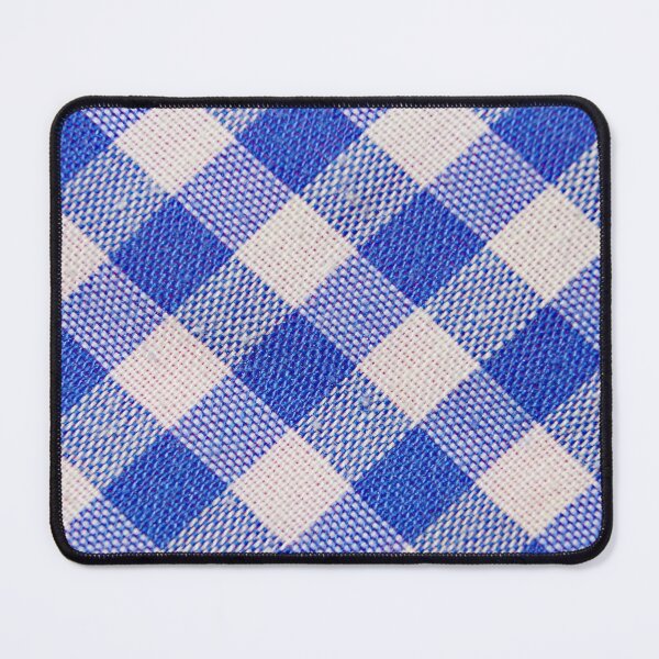 Item preview, Blue and white squares designed and sold by manoloshoping.