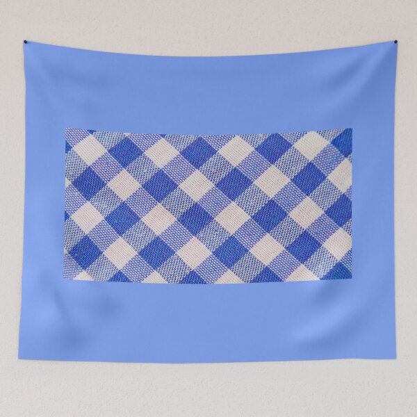 Item preview, Blue and white squares designed and sold by manoloshoping.
