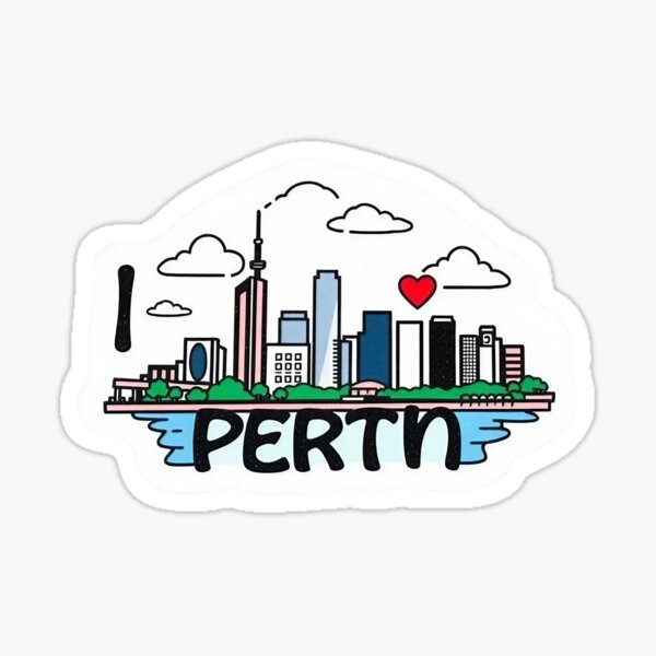 Item preview, I Love Perth designed and sold by JackFreestone.