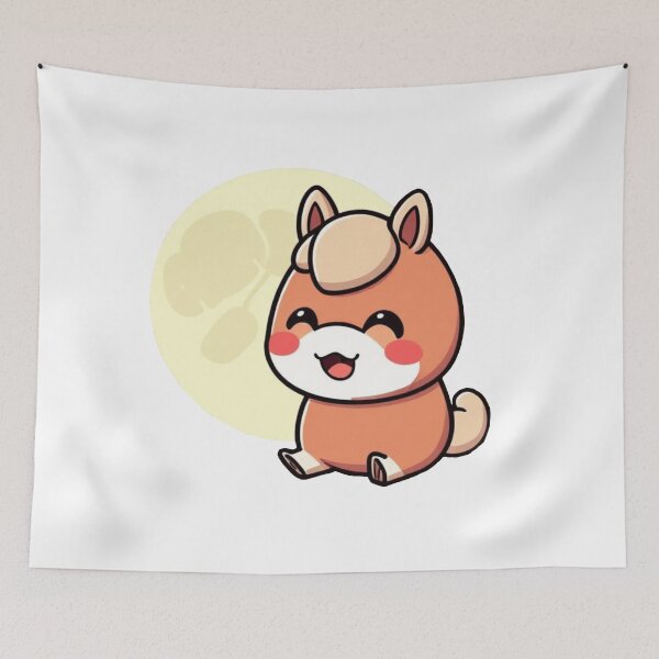Item preview, Little Kawaii Pony under the Moon designed and sold by Edratone.