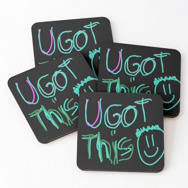 Item preview, U GOT THIS smilie  designed and sold by Artqween .