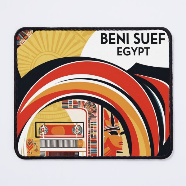 Item preview, Beni Suef Egypt Vintage Travel Tourism designed and sold by TravelersGems.