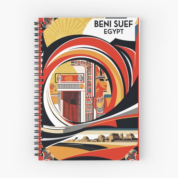 Item preview, Beni Suef Egypt Vintage Travel Tourism designed and sold by TravelersGems.