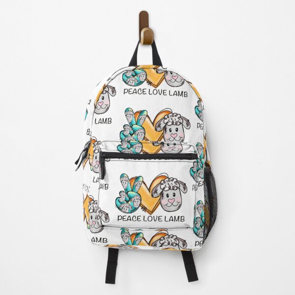 Item preview, Peace, Love and Lambs: Kawaii Design with Adorable Lambs designed and sold by Polarisofficial.