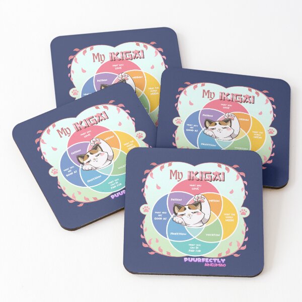 Item preview, My IKIGAI: CAT! designed and sold by Puurrfectly.