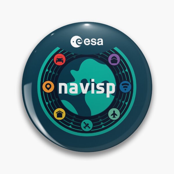 Item preview, NAVISP Mission Patch - ESA Navigation Innovation Program designed and sold by MeetinSpace.