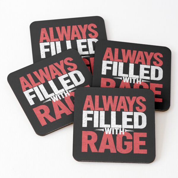 Item preview, Always Filled With Rage - This design is perfect for rebels, dark aesthetic enthusiasts, and anyone who unapologetically embraces their inner rage. designed and sold by ZyziowskyArt.