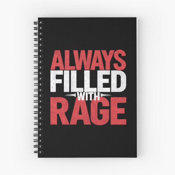Item preview, Always Filled With Rage - This design is perfect for rebels, dark aesthetic enthusiasts, and anyone who unapologetically embraces their inner rage. designed and sold by ZyziowskyArt.