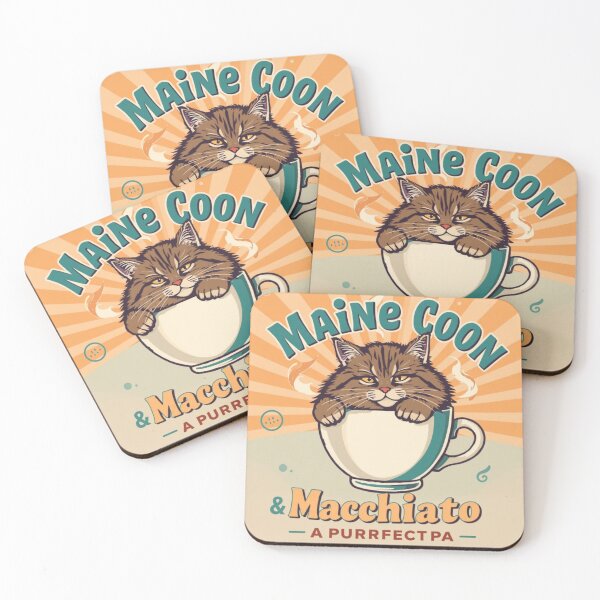 Item preview, Maine Coon Macchiato designed and sold by pandainkydreams.