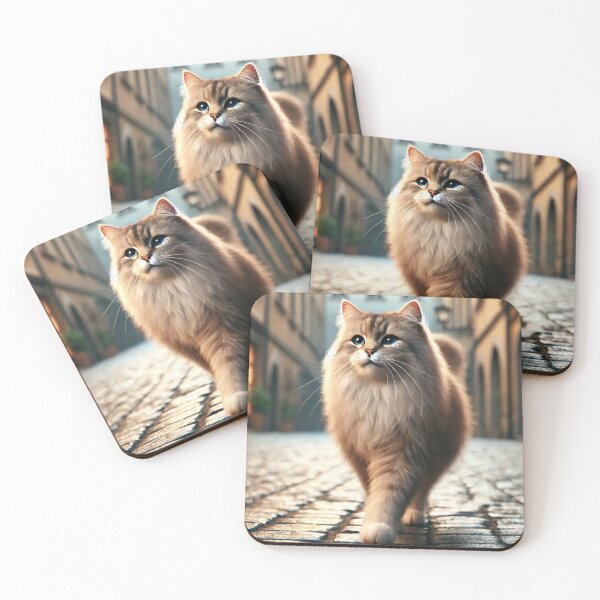 Item preview, The elegant step of the stray cat designed and sold by MIBdesign.