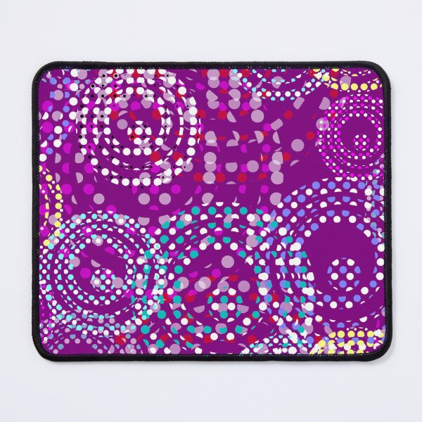 Item preview, Fabric of the Universe Halfdrop on Magenta 80007e designed and sold by Art in My Loft.