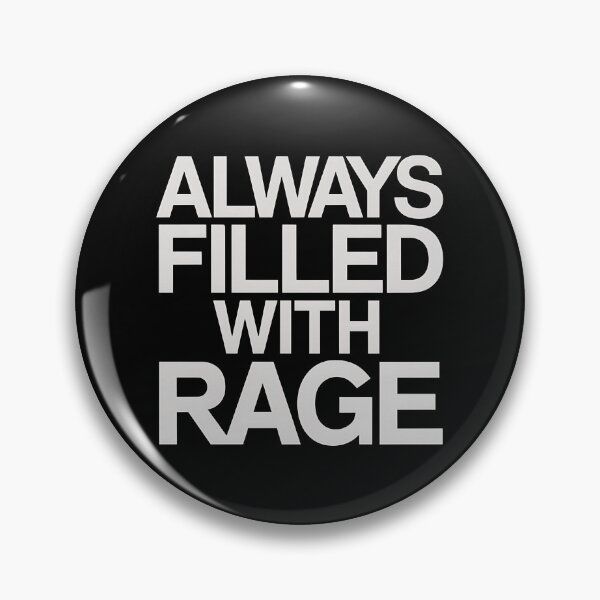 Item preview, Always Filled With Rage - This design is perfect for rebels, dark aesthetic enthusiasts, and anyone who unapologetically embraces their inner rage. designed and sold by ZyziowskyArt.